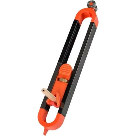 Gabarit de contour en plastique pour le travail du bois, outil de profilage, compatible avec divers matériaux (1/3)