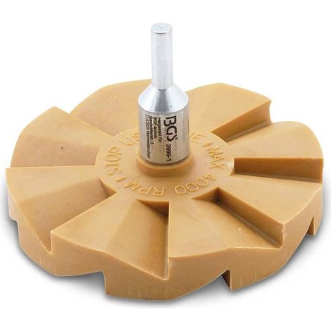 Gomme Enlève Autocollants D.90 mm - Nettoyage Efficace et Sans Trace -  - D-Work (1/4)