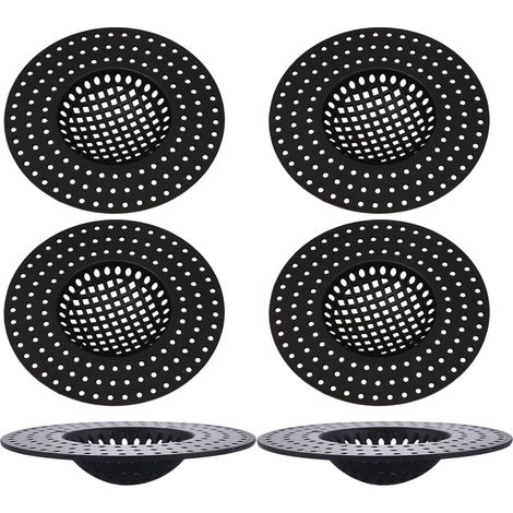 Sink Drain Filter 6 Pieces Anti Clogging Food Filter Basket