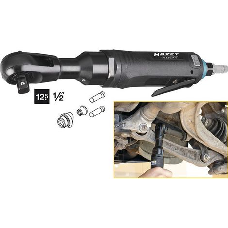 Llave  de  carraca  neumática  Hazet  9022SR-1  12,5mm  (1/2  pulgada)  A4-kt.  102  Nm  -  9022SR-1