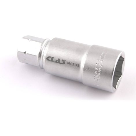 Douille traversante héxagonale 24mm L.82mm 1/2" CrV - SA 1169 - CLAS Equipements