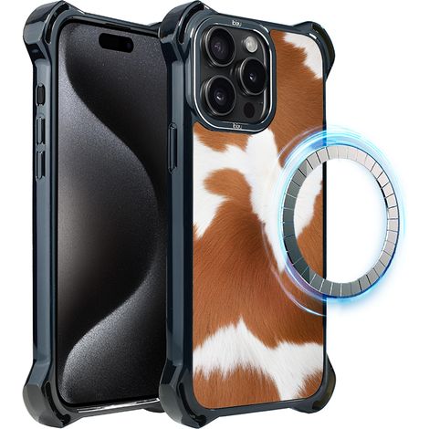 iPhone 15 Pro Max ibizu DropGuard Ultra Hülle mit MagSafe, Call of the Wild, Alpine Cow (1/5)