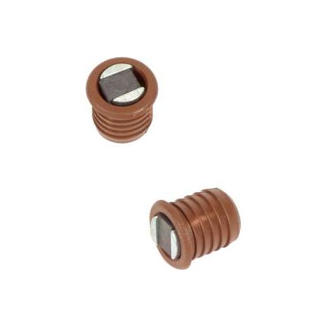 Chiusura Magnetica Incasso Foro Mm.9 Marrone
