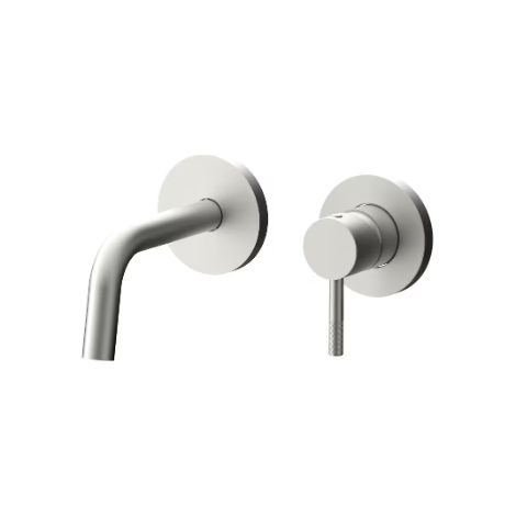 Miscelatore incasso lavabo Steel Looking, con bocca e aeratore 123mm. Paffoni serie Jolly JL104ST70 Steel looking (1/2)