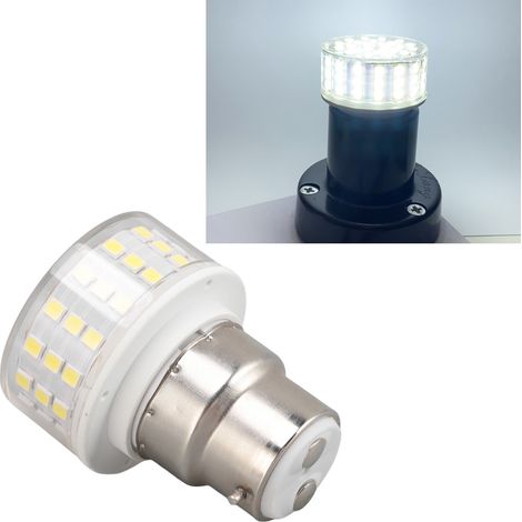 Ampoule LED B22 type maïs, 10 W, 1000 lm, sans scintillement, à économie d'énergie, pour plafond, table, armoire, AC 85-265 V, lumière blanche (1/5)