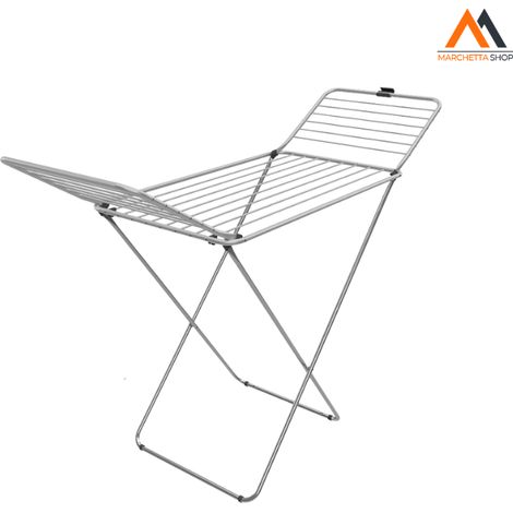 STENDIBIANCHERIA 'TENDER' cm 174 x 56 x 113 (aperto)