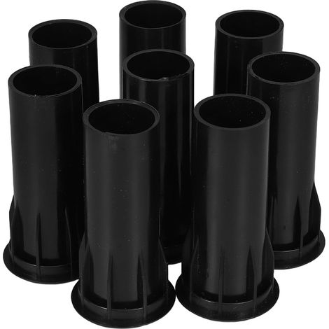 Lot de 8 Tubes de Port Audio en Plastique Noir pour Caisson de Basses et Haut-Parleur, Diamètre 40 Mm, Longueur 80 Mm, Améliore la Clarté Sonore pour Home Cinéma (1/5)