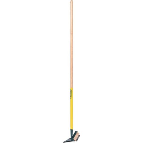 Leborgne – Racloir désherbeur manuel 150cm – Lames affûtées et trempées – Manche en bois PEFC – Outil 2 en 1 pour joints et pavés