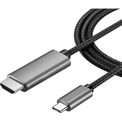 Câble USB-C vers HDMI 4K - 2 mètres (1/5)