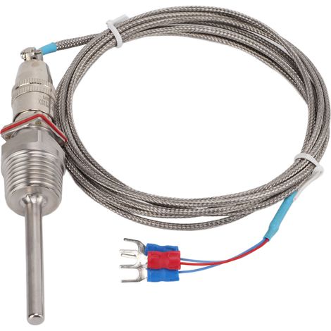 WZP-270 Temperatursensor PT100 Edelstahl-Temperatursonde mit hoher Genauigkeit und schneller Reaktionszeit für die Industrie (1/5)