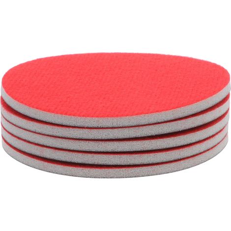 Papier de Verre Éponge pour Ponçage Automobile 5pcs, Grain 3000, Mousse et Sable Floqué, pour Poncer Métal et Carrosserie (1/5)