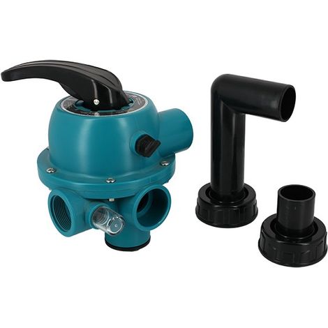 Espa – Vanne piscine multivoie 6 voies – Raccord 1''1/2 – Installation latérale – Kit de remplacement pour filtration