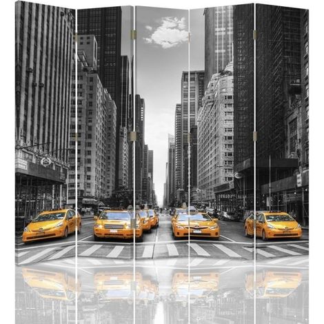 Paravento bilaterale, Taxi di New York - 180x170 (1/5)