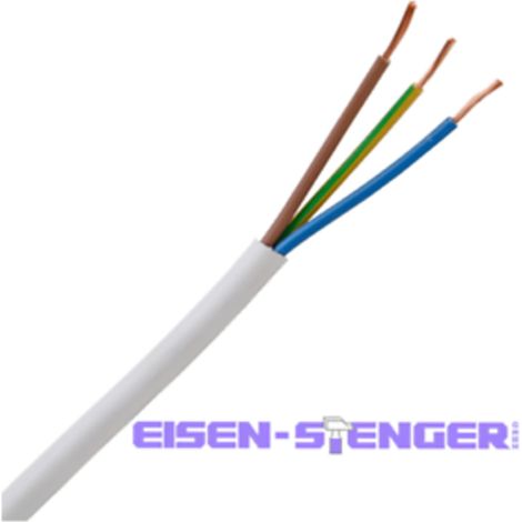 Kopp 151810842 Schlauchleitung H05VV5-F 3 x 1.5 mm² Weiß 10 m