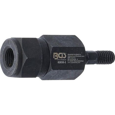 Adaptateur de Tête Sphérique M10 x M14 - Compatible Art. 62635 - Fixation Précise et Fiable, Acier - D-Work