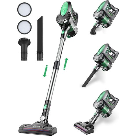 Vactidy Aspirapolvere Senza Fili V8,25KPa Scopa Elettrica Senza Fili Potente 4 in 1, Aspirapolvere Portatile Ultra-leggero, Autonomia 35 Min con Batteria Rimovibile (1/5)