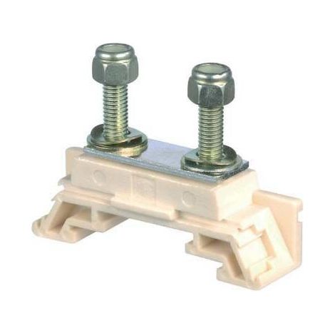 Bloc de jonction ABB HD, 16mm², Connexion par pression, Beige ( Prix pour 1 )