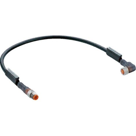 Belden 43655-1 Sensor-/Aktor-Steckverbinder, konfektioniert M8 Stecker, gerade, Buchse, gewinkelt 0.