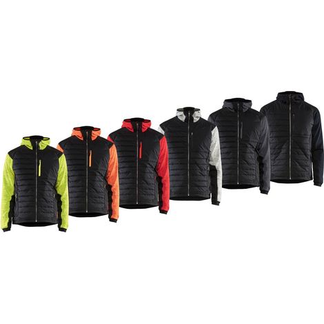 Giacca da lavoro Blaklader 5930 Hybrid - XL - Nero/Rosso (1/5)