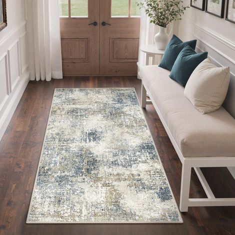 Tapis de Couloir Abstrait antidérapant 80x150cm (1/5)