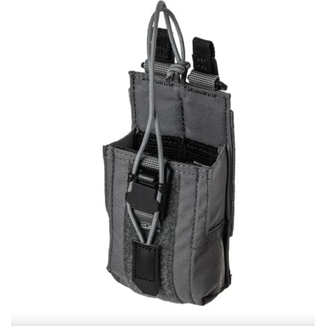 Pochette Radio - Nylon 500D Résistant à l'Eau - Système de Fixation FLEX-HT - Compatible Accessoires Micro - Dimensions 14,6 x 7,6 x 3,8 cm - 1 Pièce (1/4)