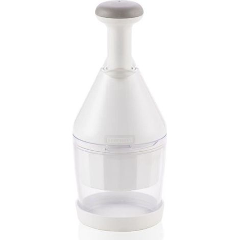 Hachoir a légumes - LEIFHEIT - COMFORT & CLEAN 23030 - Manuel - Extremement tranchant - Idéal pour oignons - Blanc (1/5)