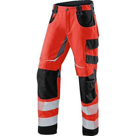 Kübler Sommerhose REFLECTIQ PSA 2 warnrot/schwarz Gr. 29 (1/2)