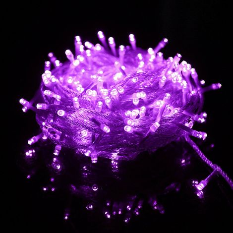 Guirlande Lumineuse Led - Changement De Couleurs - Télécommande - Étanche - Pour Intérieur Extérieur Noël - 220 V - 1 Pièce (1/4)