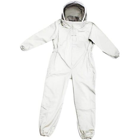 royaluxe-Combinaison D'apiculture, Combinaison D'apiculture avec Voile de Protection Chapeau Détachable Costume Veste D'apiculteur Protection Totale pour Unisexe, pour La Prévention des Piqûres D'abei (1/5)