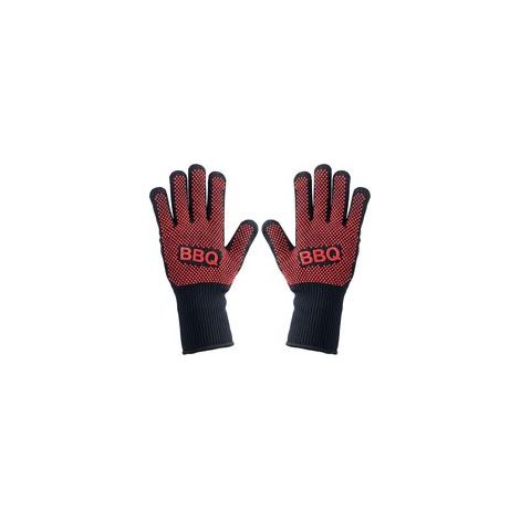Gants de Barbecue, Gants de Four Thermiques Anti Chaleur 800°C, Gants de Cuisine Anti Brûlure avec Silicone Antidérapant, Protection AvantBras, Pour Cuisson, Grill, Camping, BBQ et Cheminée (1/5)