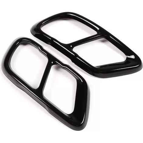 1 Couverreur d'échappement Inox Noir pour G5 G7 219-221 Accessoire Auto Décoration (1/5)