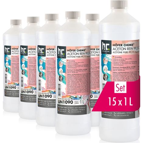 15x 1 L Aceton rein 99,5% (1/4)