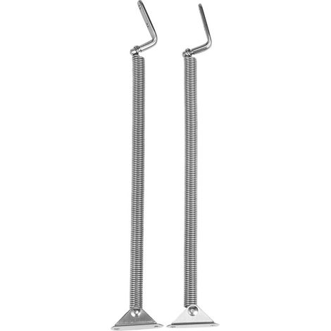 Adecuado para juegos de herrajes marinos de dos piezas, resortes de portón trasero de acero inoxidable, 8-1/4 pulgadas