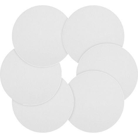 Lot de 6 abat-jour de rechange pour plafonnier, protection anti-éblouissement, pour lustre. (1/5)