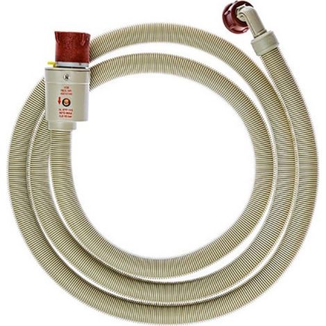 ELECTROLUX Tuyau d'arrivé 3/4 pouces Droit - 3/4 '' Coudé 60 bar 90 °C 2.50 m Machine à Laver (1/4)