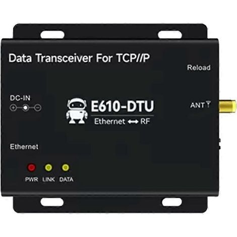 Radio numérique sans fil 433 MHz CDSENET E610-DTU(433C30)E, transmission continue haut débit, puissance de 30 dBm, portée de 10 km (1/5)
