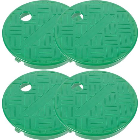 4 Stück Robuster Kunststoff Ventildeckel für