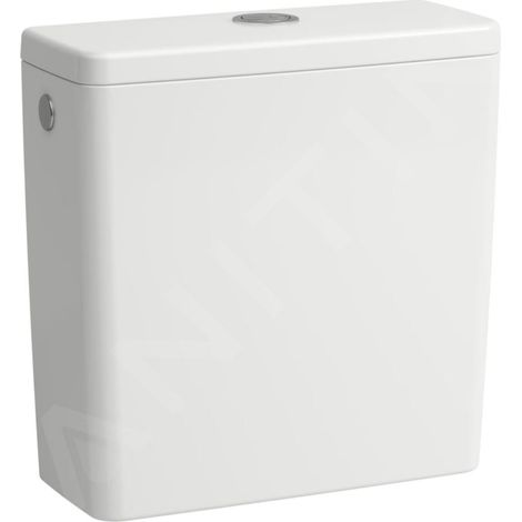 Laufen Lua - Réservoir de chasse d’eau, DualFlush, arrivée de l’eau par le bas, blanc H8270830009731 (1/3)