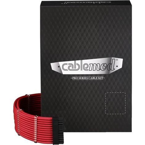 CableMod PRO ModMesh C-Series AXi/HXi/RM Rojo - Kit de cables