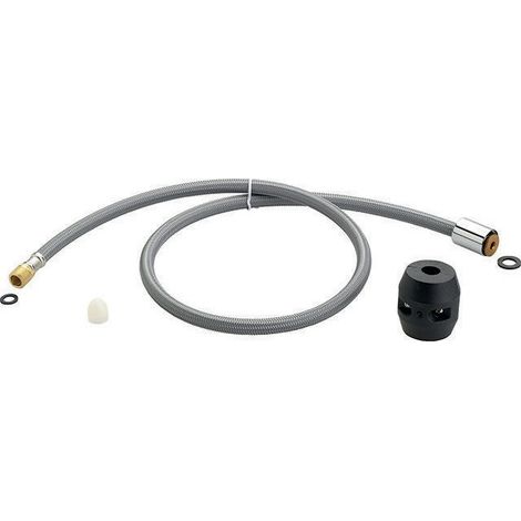 Ideal Standard - Tubo flessibile per doccia 1/2" x M15 x 1-1M-MG, Cromato (1/2)