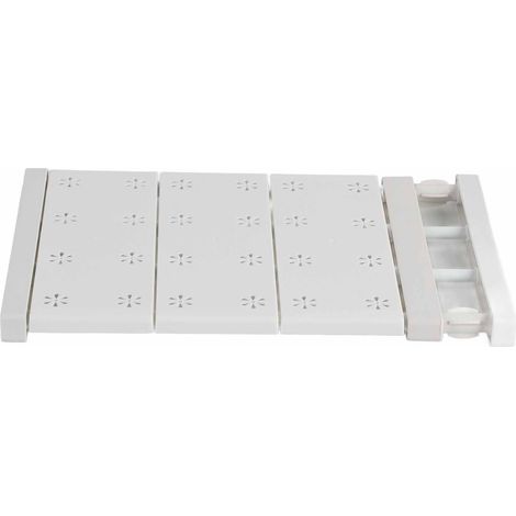 Armoire étagère de séparation extensible 38-60cm x 24cm, étagère de rangement pour placard, dressing, meuble de cuisine, modèle simple, pour dortoir (1/4)
