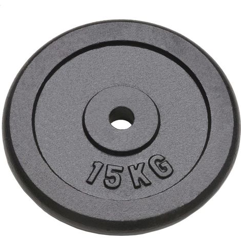 Plaque de poids 2 pcs 2x15 kg Fonte CFW872311 (1/4)