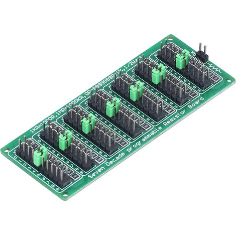 Carte électronique à résistances ajustables 1R-9999999R, 8 canaux, précision 0.1R, module de test économique