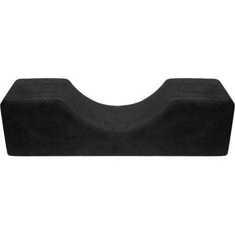 Coussin pour extensions de cils en forme de U - Emballage individuel - Fabriqué en éponge et en flanelle - Support ergonomique pour la nuque - Convient aux salons de beauté et à un usage domestique (f (1/5)