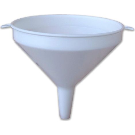 Entonnoir Moplen   14 cm pour filtres a' huile de vin mout de raisin entonnoirs en plastique pour de'cantation