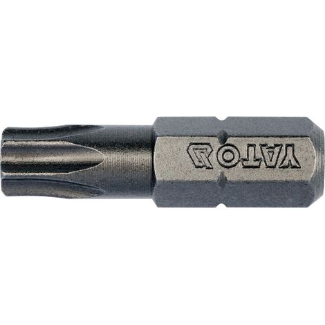 Torx T30 Bitsatz 1/4 Zoll, 25 mm, 10 Stück, S2-Stahl