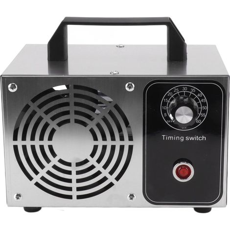 Ozonateur portable 10G/H en acier inoxydable, purificateur et désodorisant pour maison et animalerie, fiche US 110V 50W à 150W (1/5)