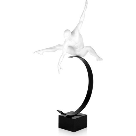 Estatua ENERGY Gigante Color Blanco 80 x 46 x 37 cm - SpazioLuzio