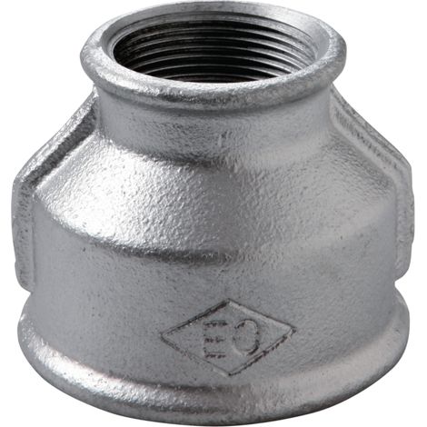 Réduction fonte galva FF - Diamètre : 1 1/2'' - 1 1/4''
