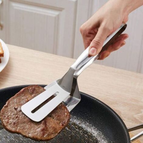Clip gril inox – pinces à steak – cuisine (1/3)